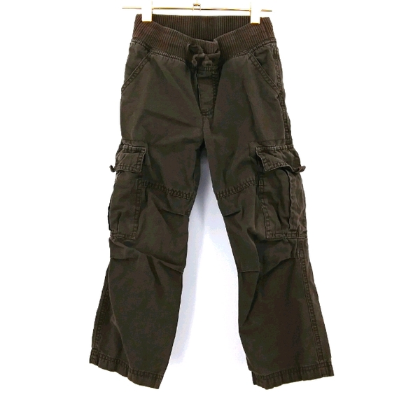 💙 CIRCO Lightly Distressed Brown Cargo Pants - Picture 1 of 5